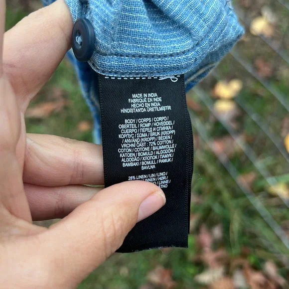 Double Ralph lauren Indigo Plaid Double-Faced Workshirt - Picture 5 of 7